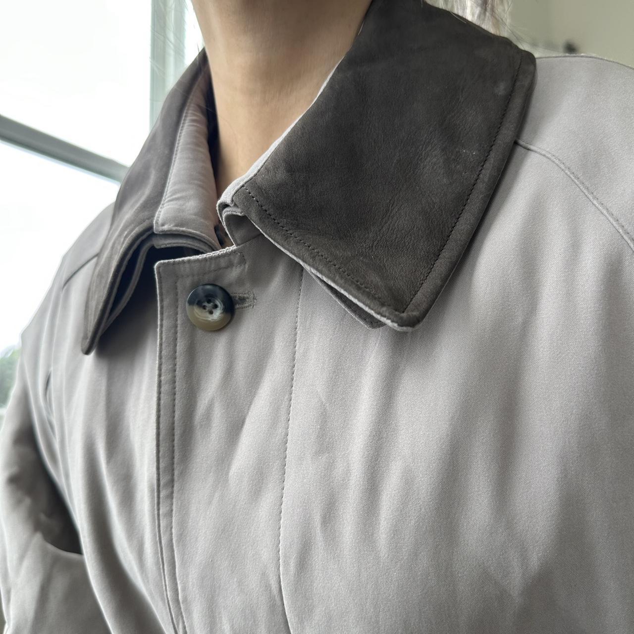 Women's Khaki and Brown Coat