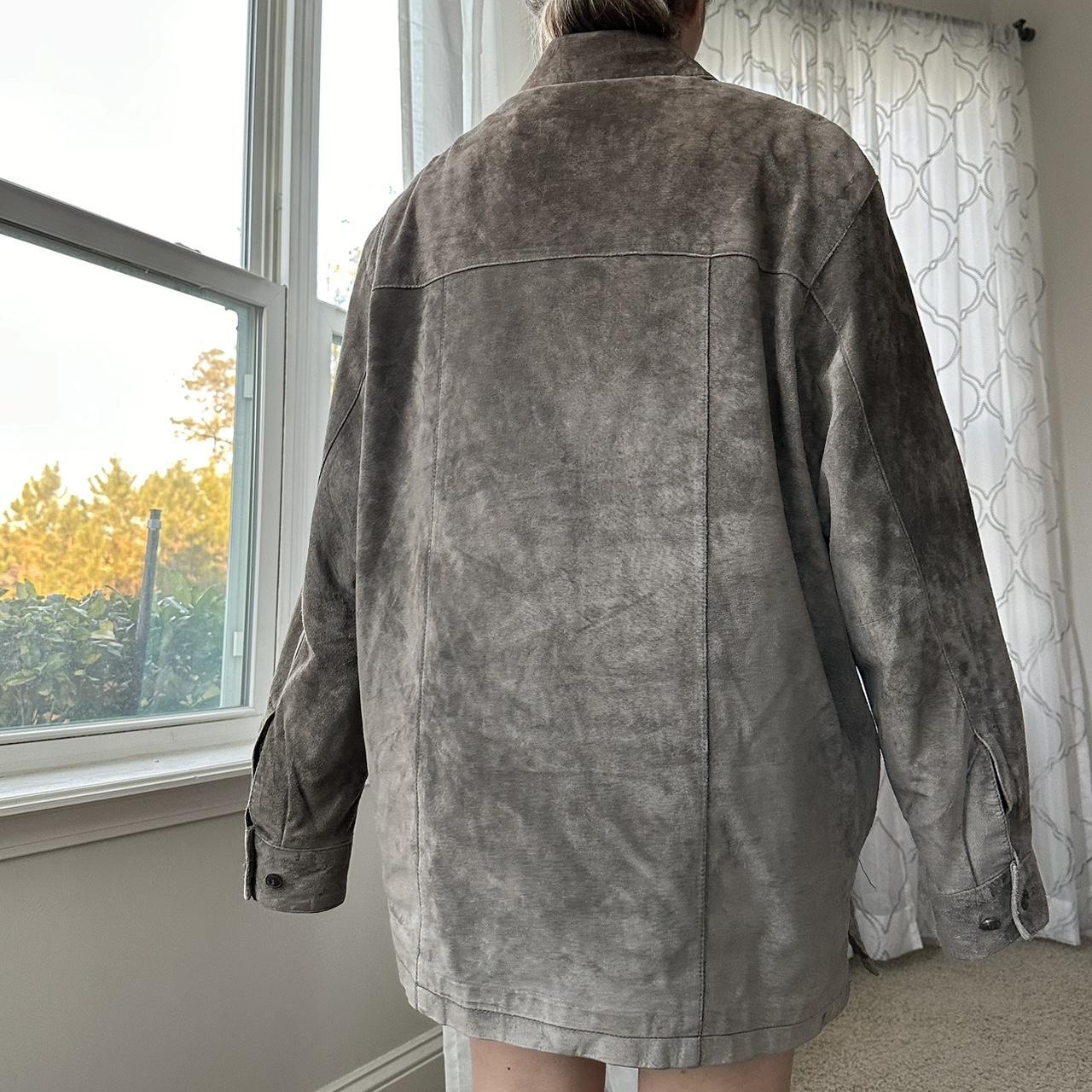 Women's Brown and Green Jacket