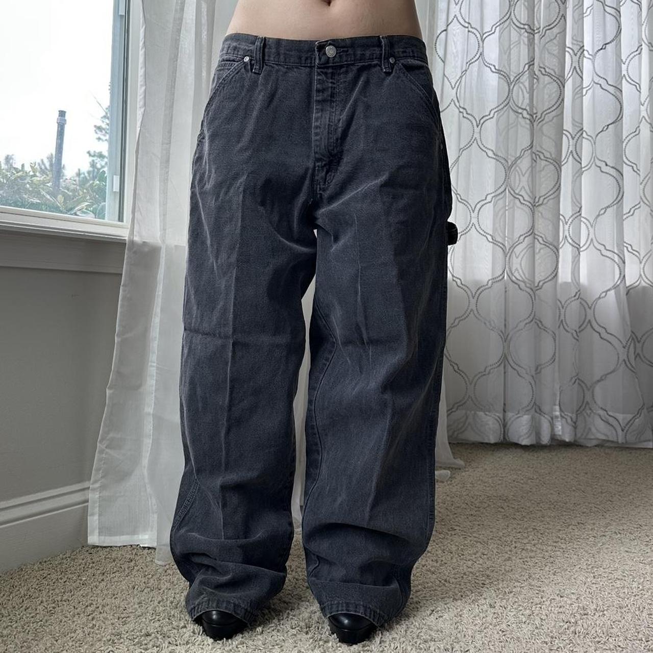 Wrangler Women's Black and Grey Jeans