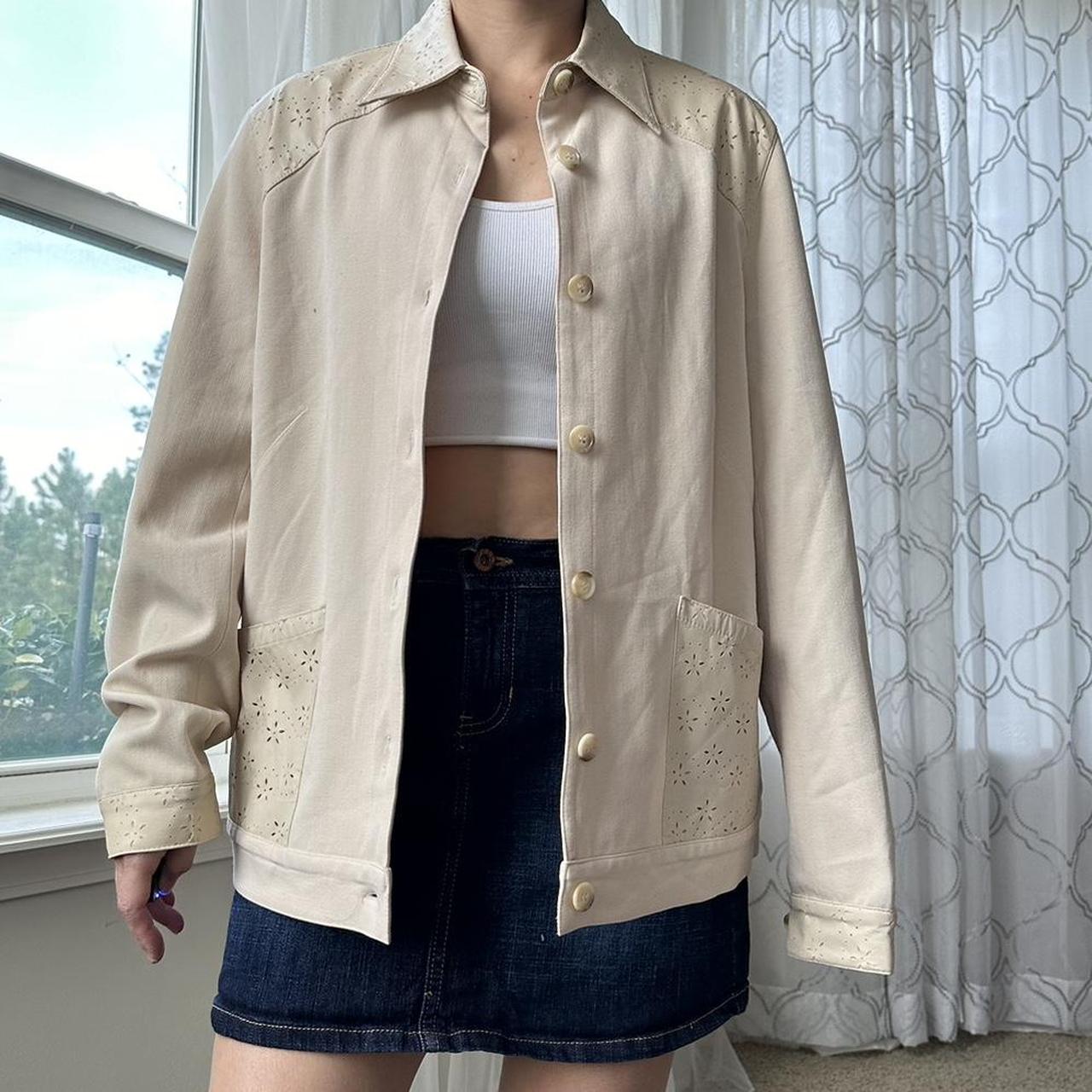 Rafaella Women's Cream Jacket