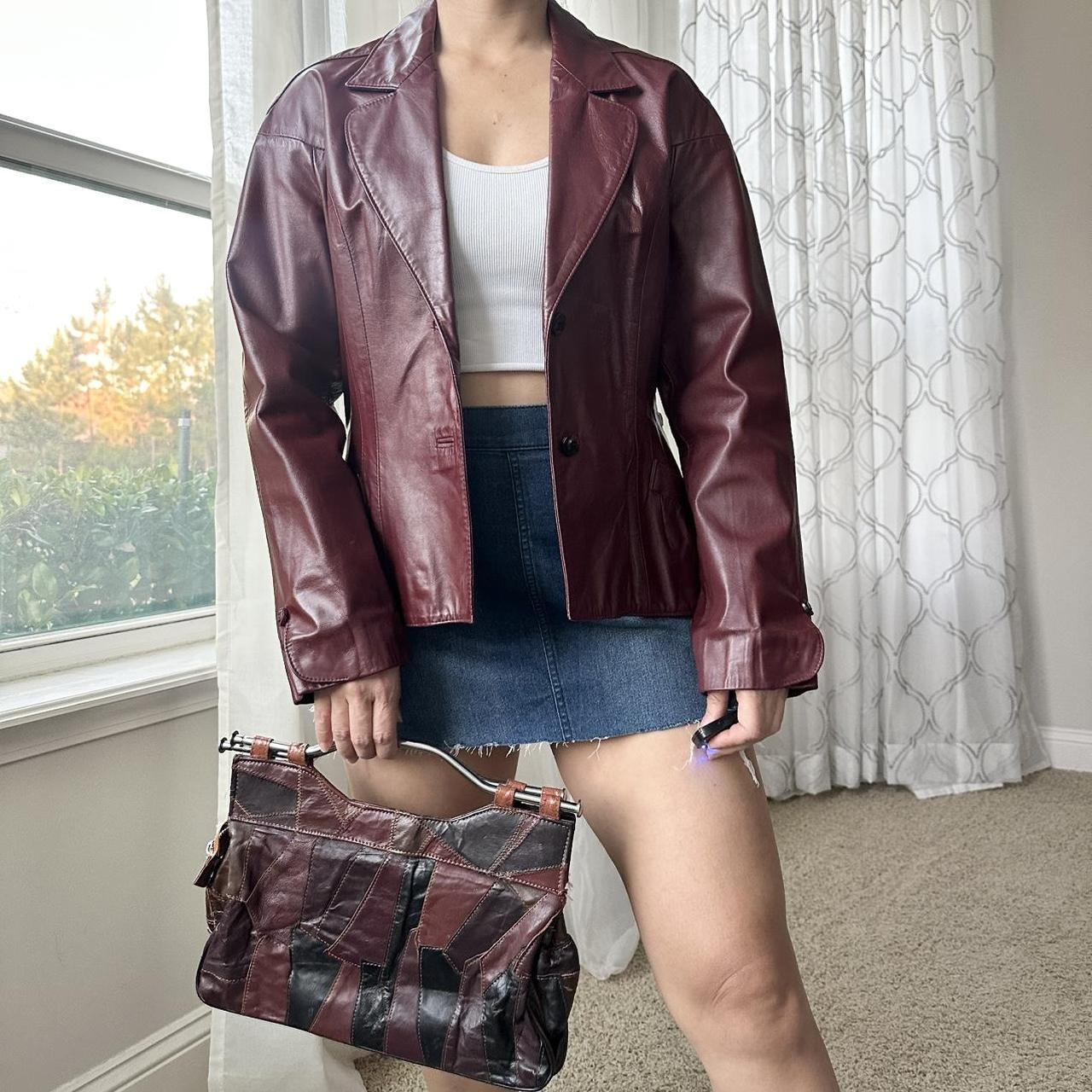Etienne Aigner Women's Burgundy and Red Jacket