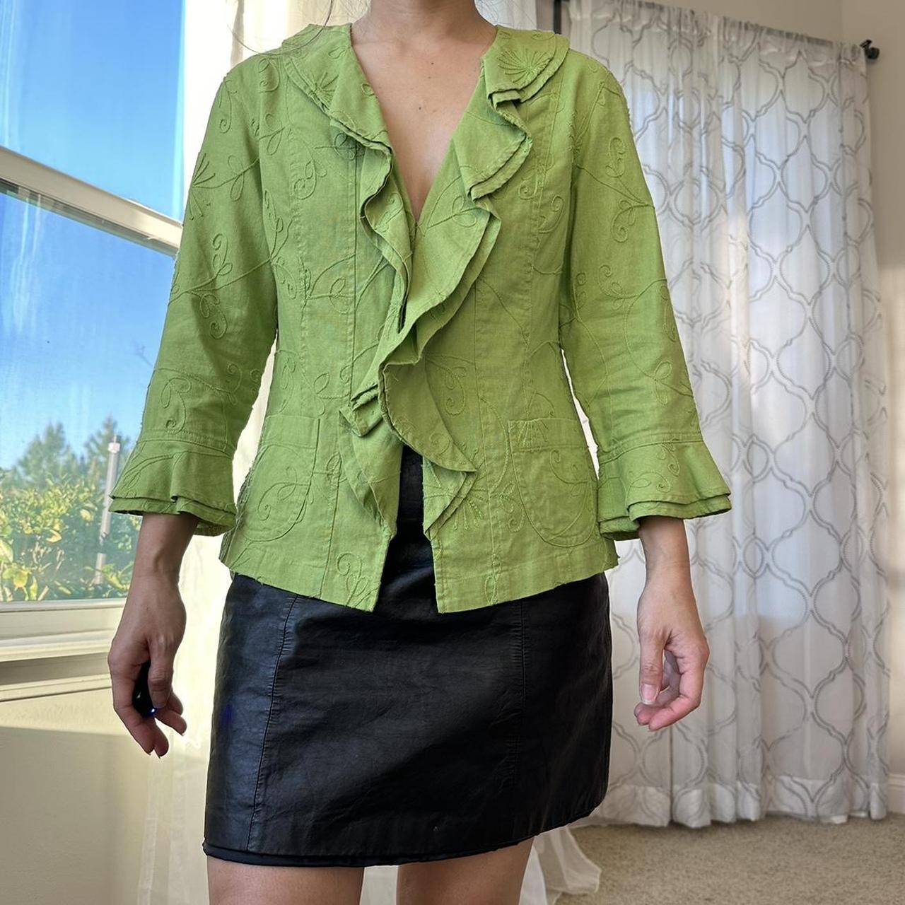 Women's Green Blouse