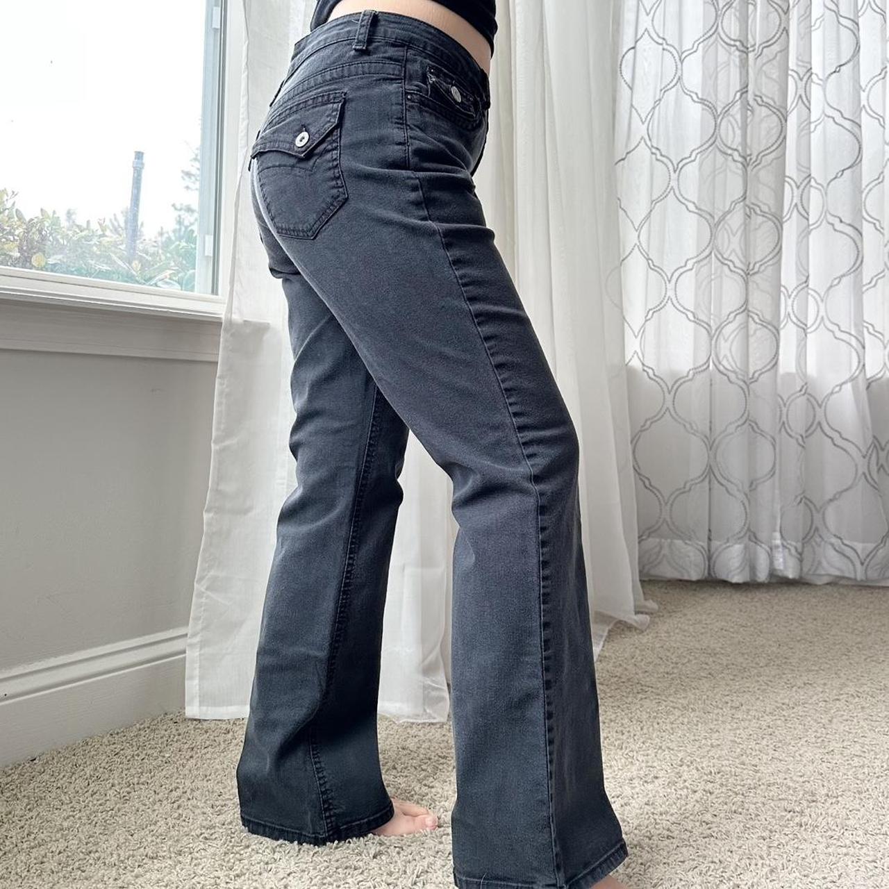 Faded Glory Women's Black and Grey Jeans