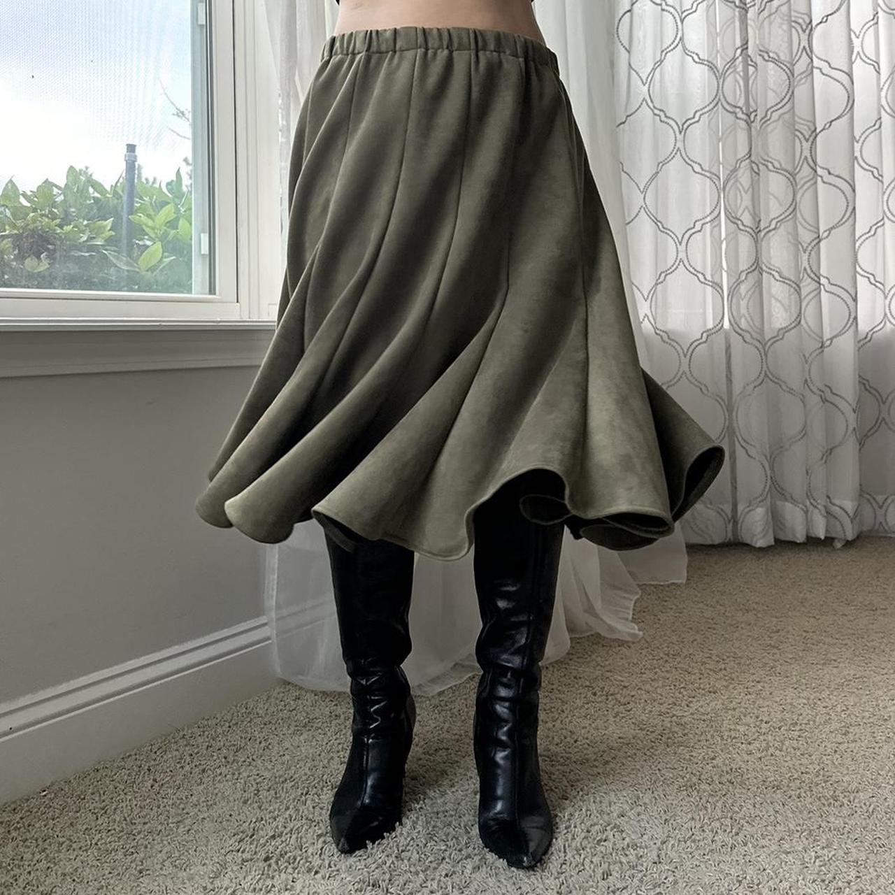 Women's Green Skirt