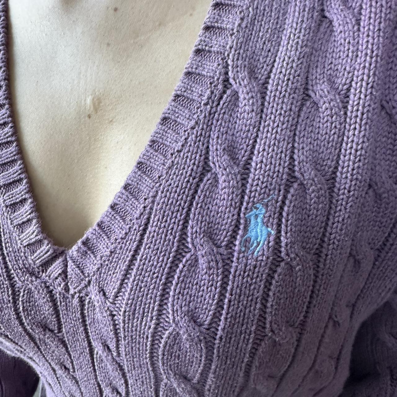 Ralph Lauren Women's Purple Jumper