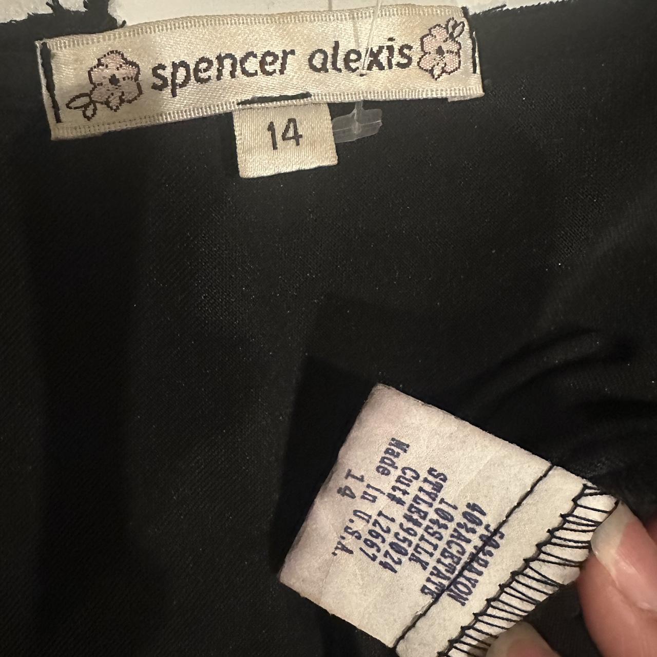Women's Black and Gold Blouse