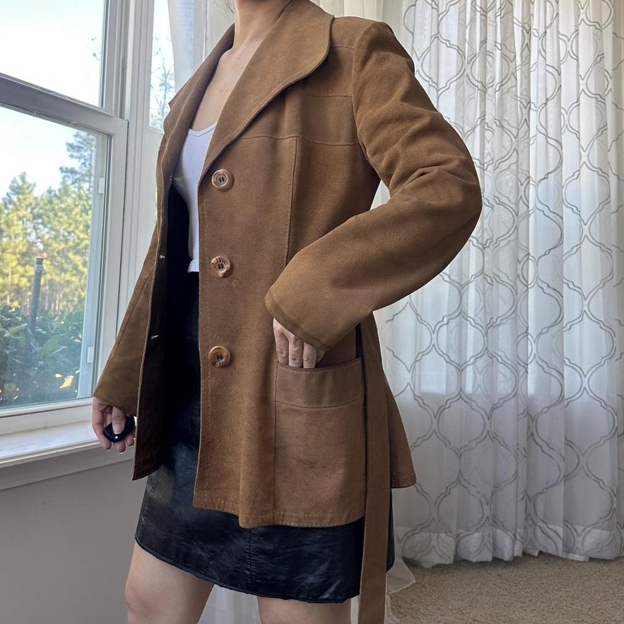 Women's Brown and Tan Jacket