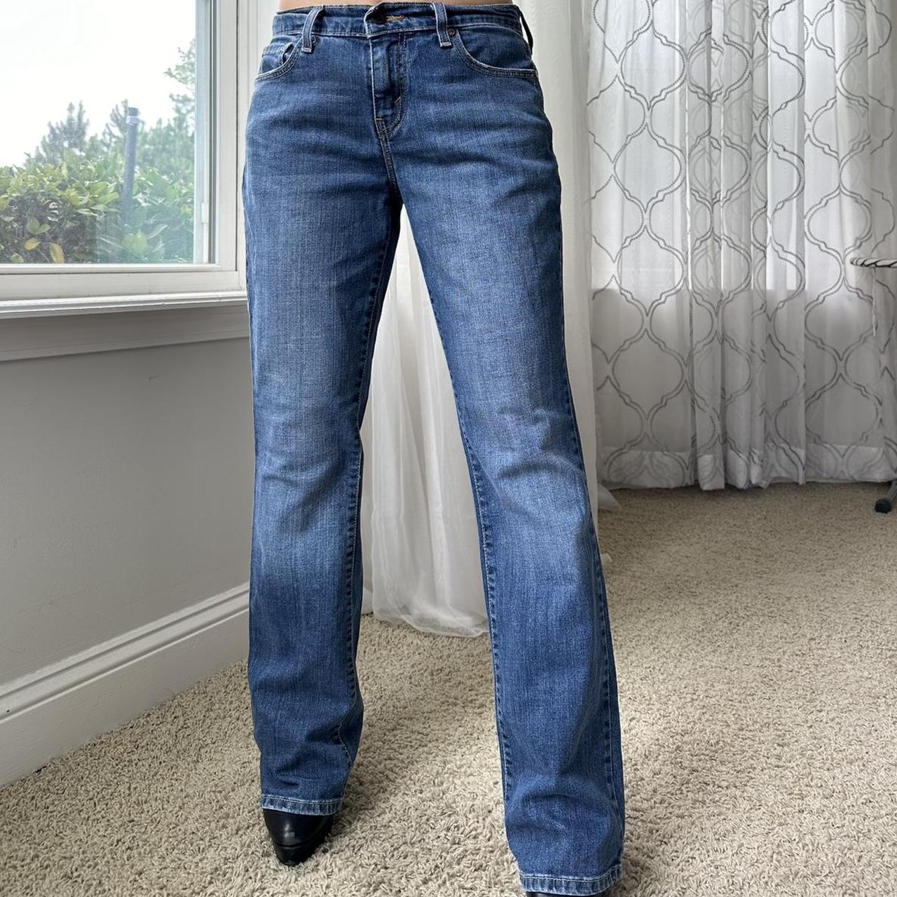 Levi's Women's Blue and Navy Jeans