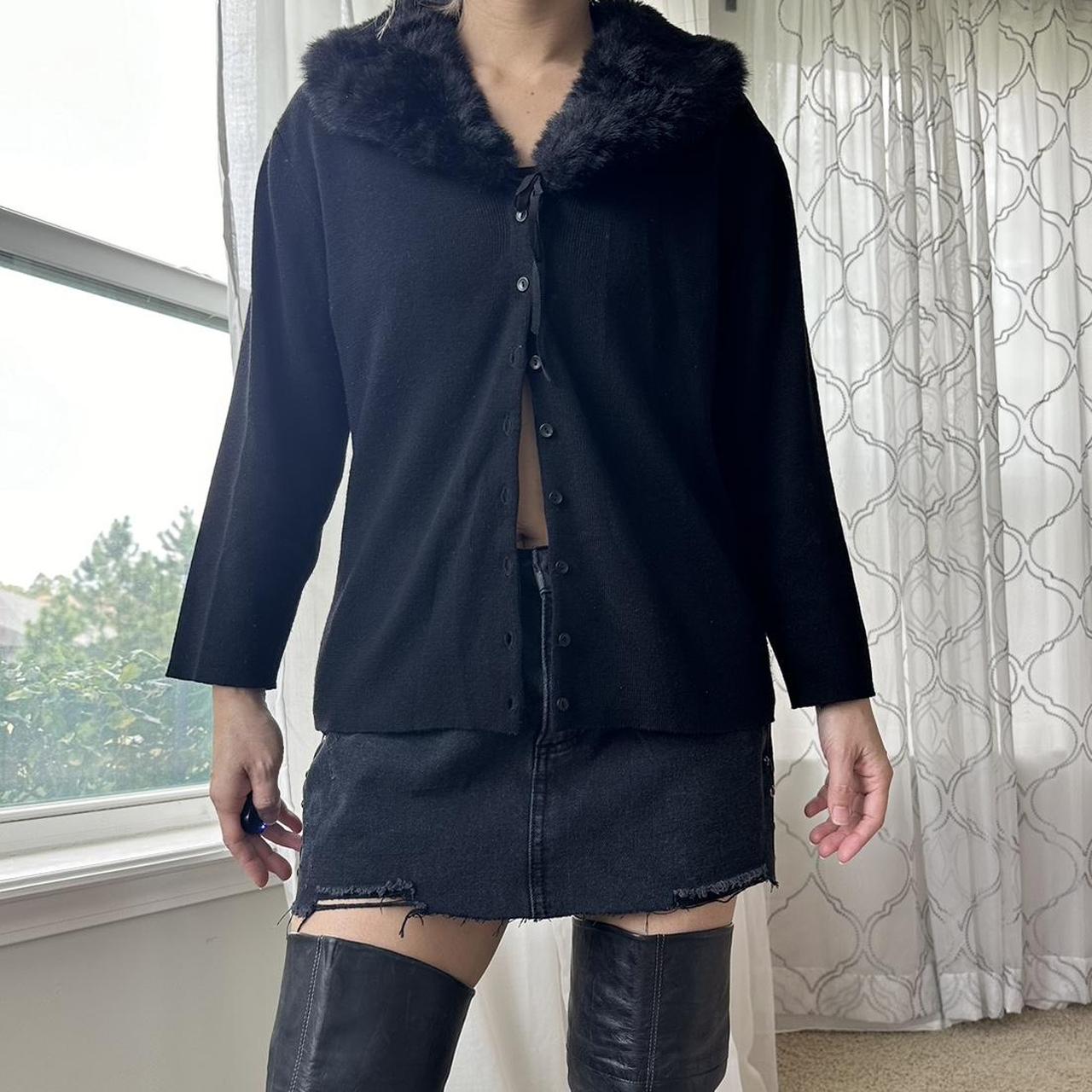 Women's Black Cardigan