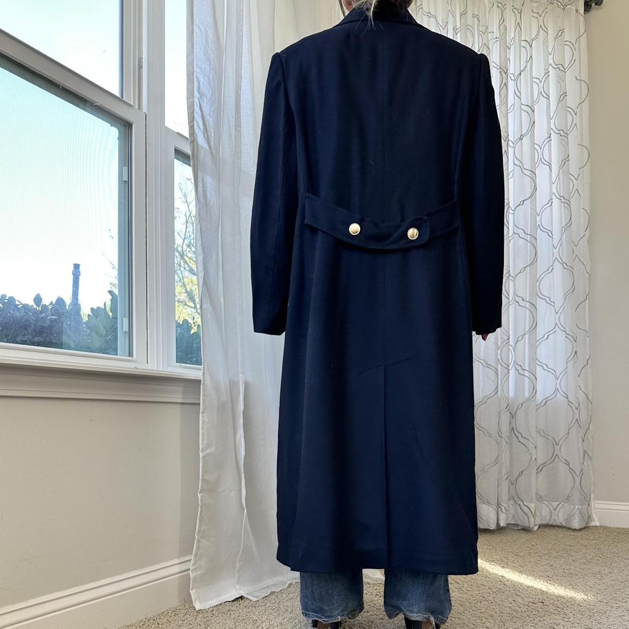 Women's Navy and Gold Coat