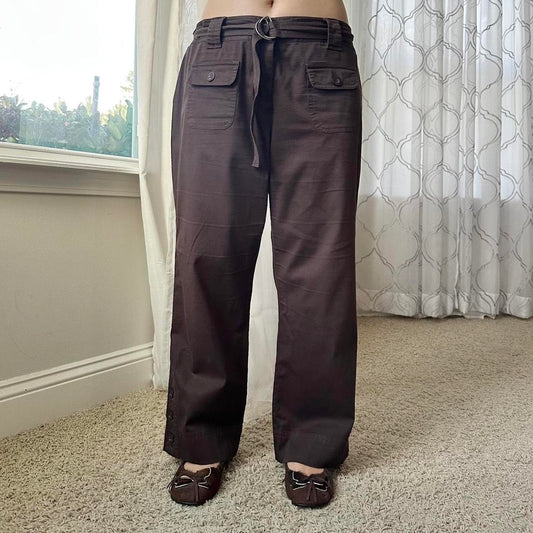 Style & Co Women's Brown Trousers