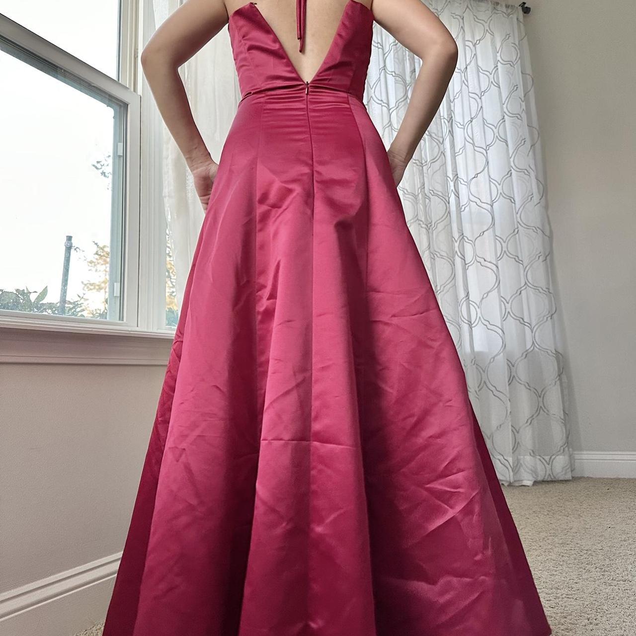 Gunne Sax Women's Burgundy Dress