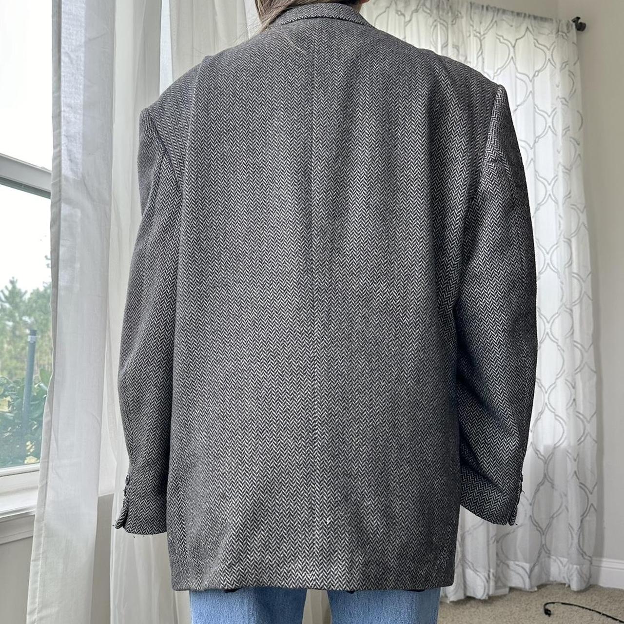 Women's Black and Grey Jacket