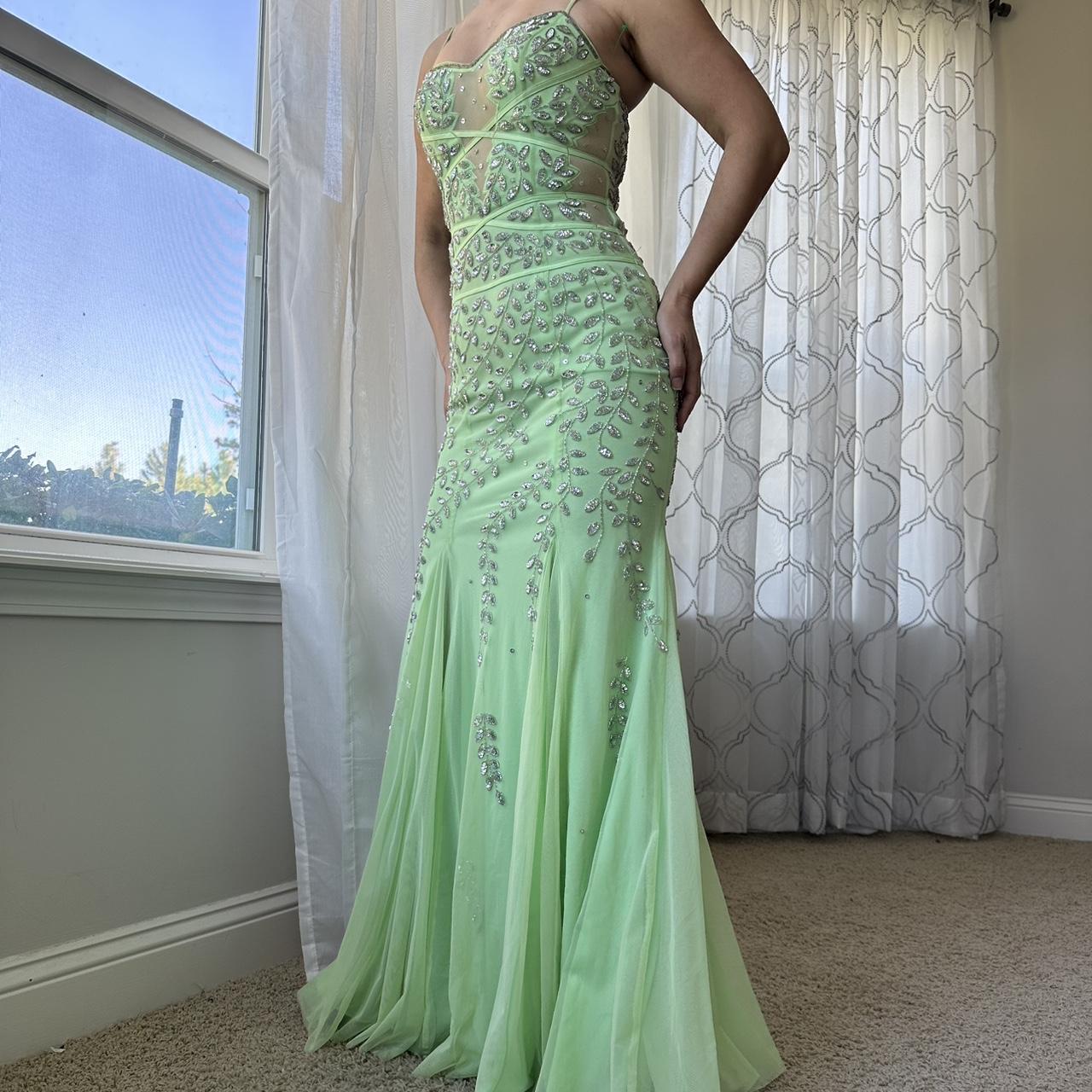 Cache Women's Green Dress