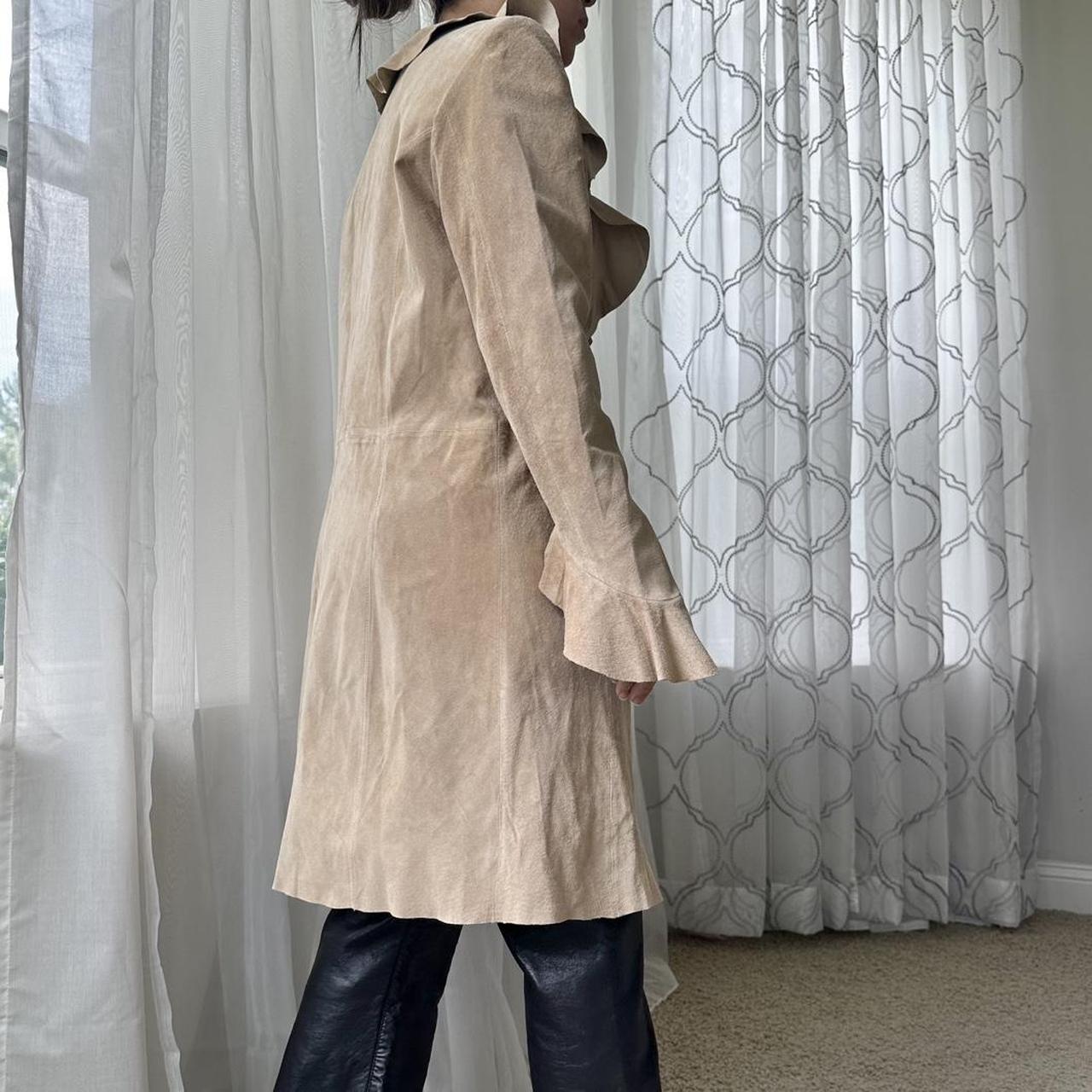 Wilson’s Leather Women's Tan and Cream Coat