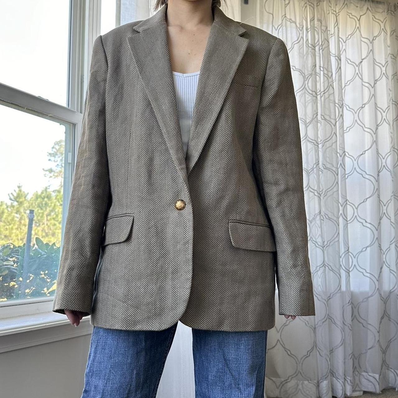 Ralph Lauren Women's Green and Khaki Jacket