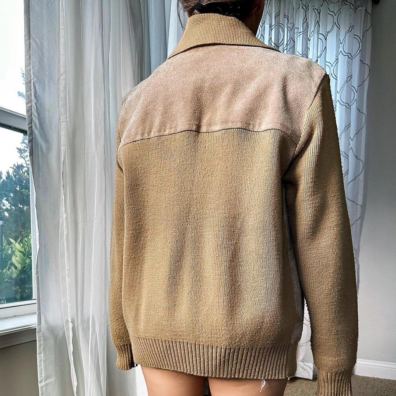 Women's Tan and Khaki Jacket