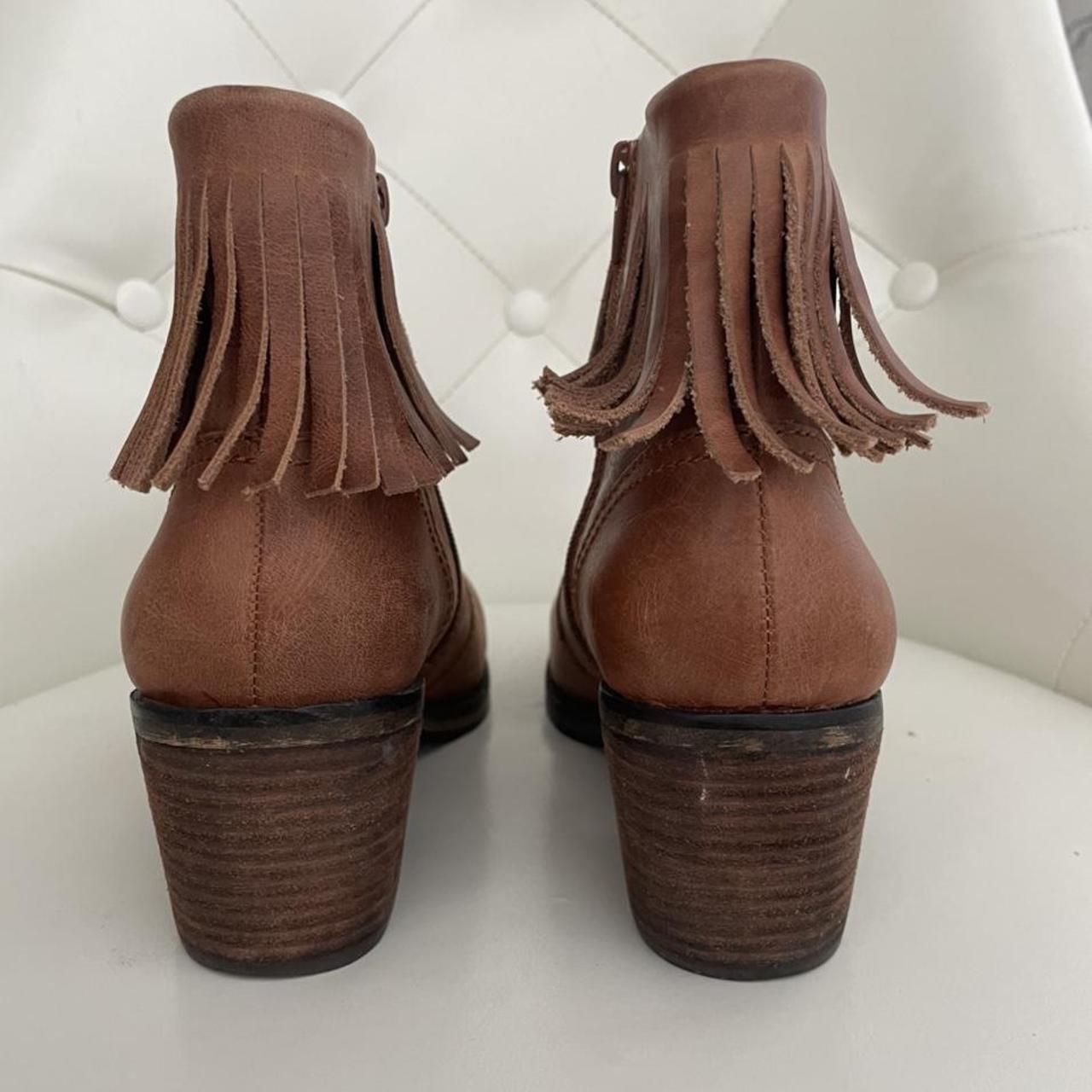 Women's Brown and Tan Boots