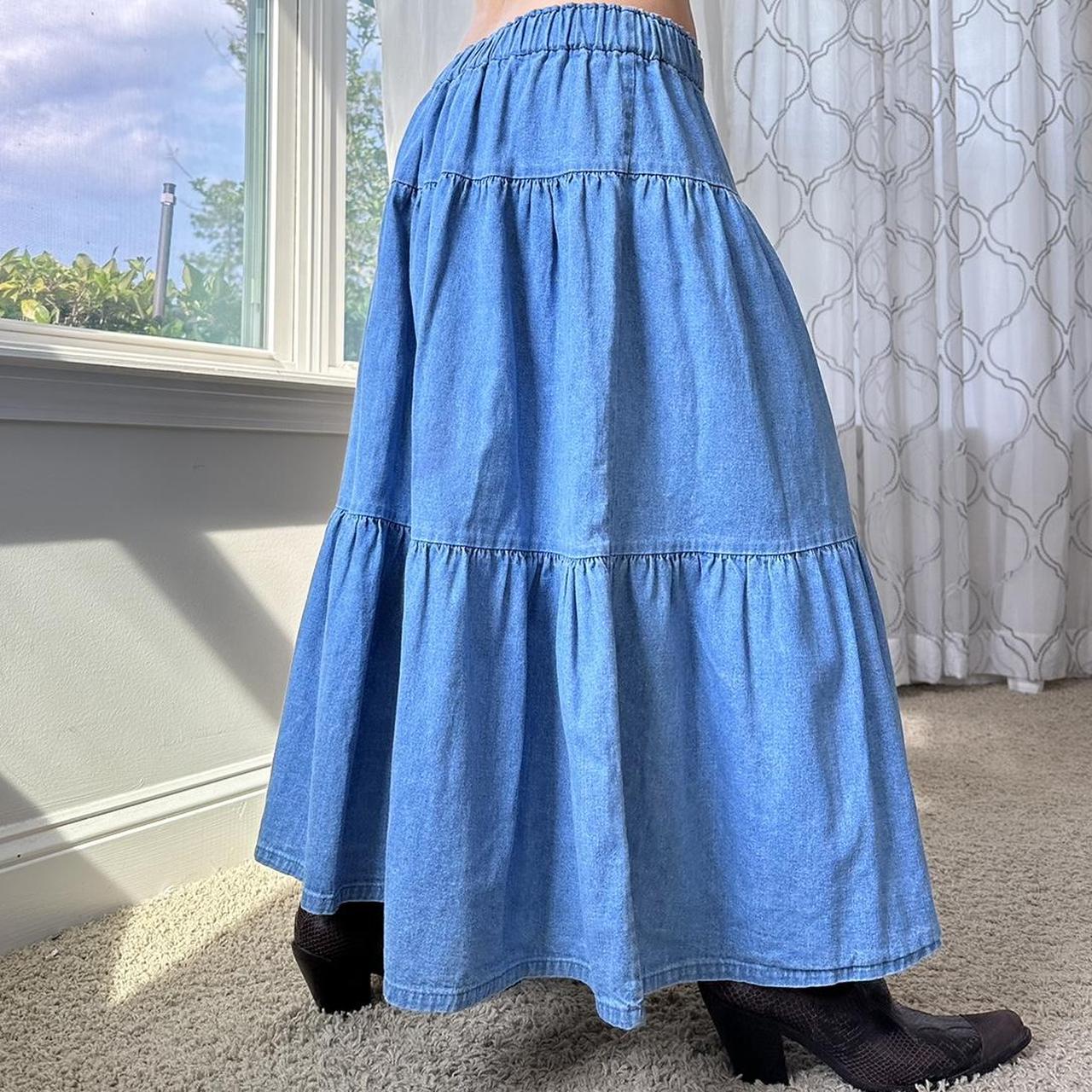 Women's Blue Skirt