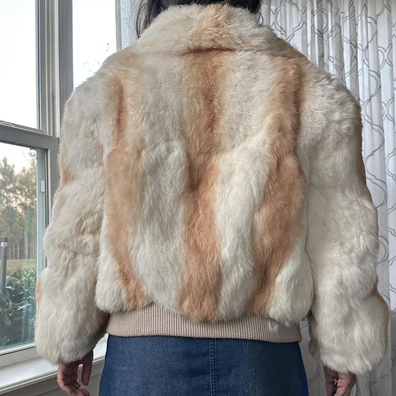 Women's Cream and Tan Jacket