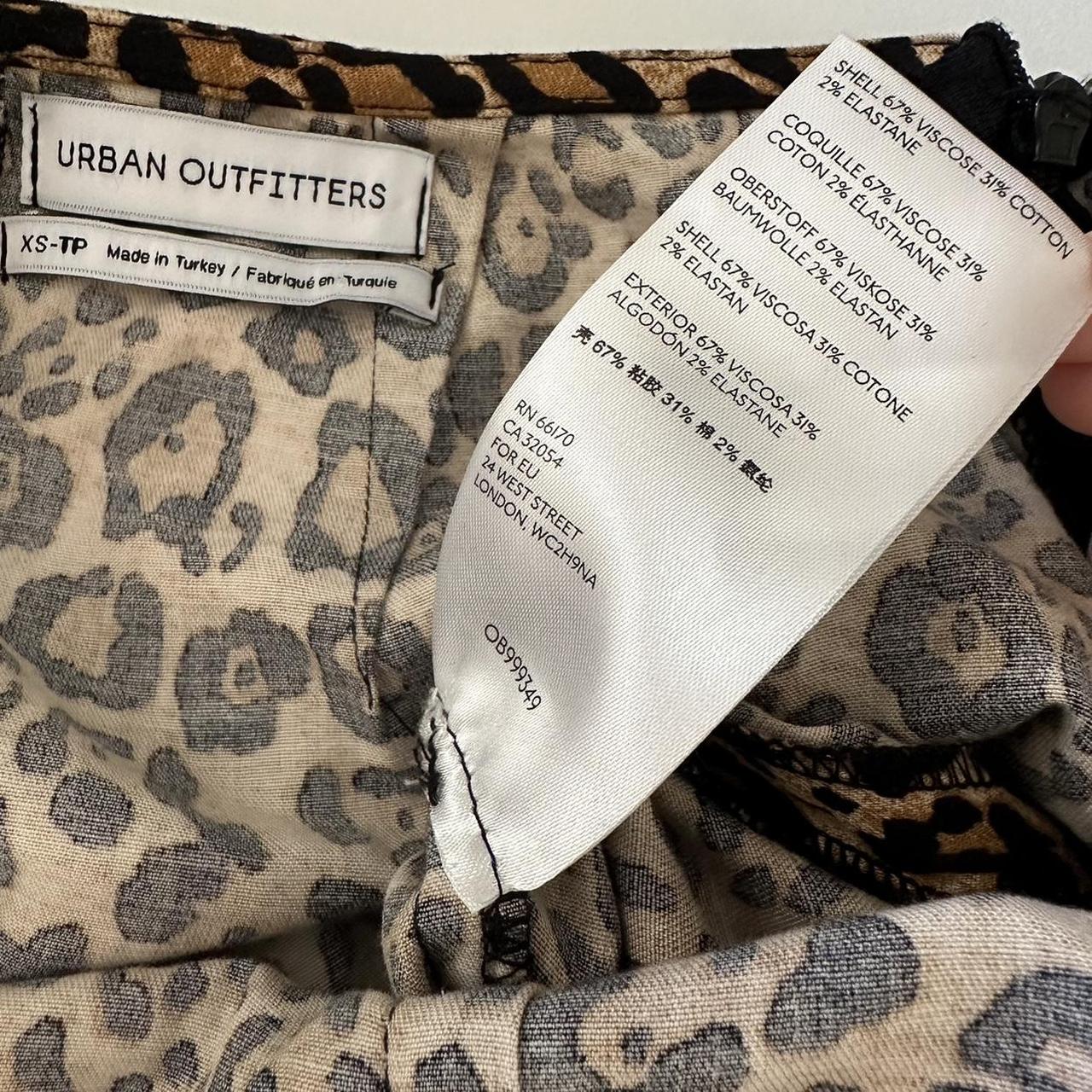 Urban Outfitters Women's Black and Brown Dress