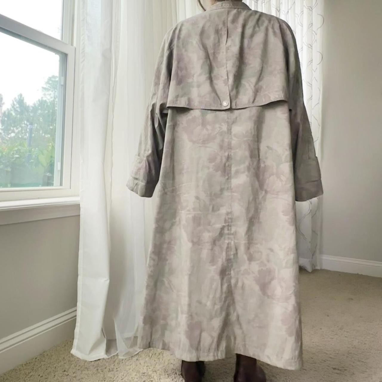 London Fog Women's Grey and Green Coat