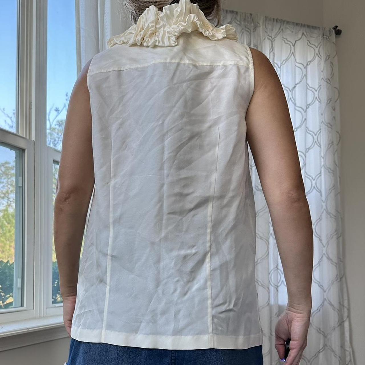 J.Crew Women's Cream Blouse