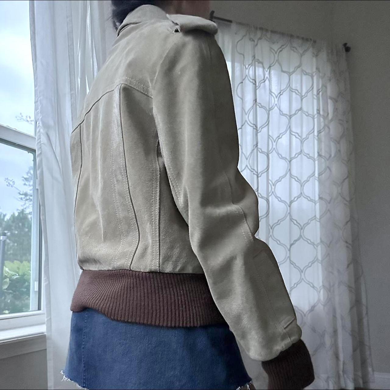 Women's Khaki and Brown Jacket