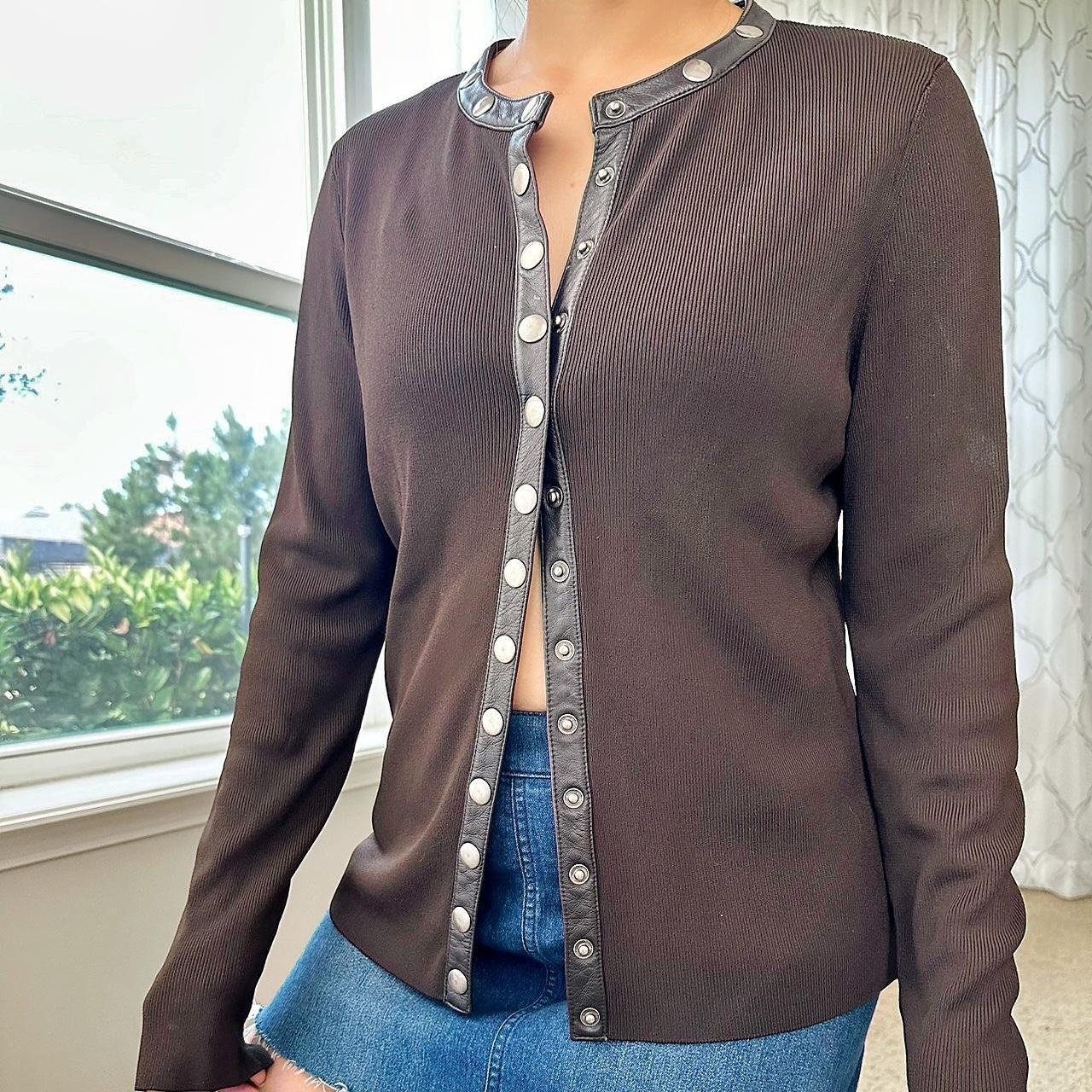Women's Brown Cardigan