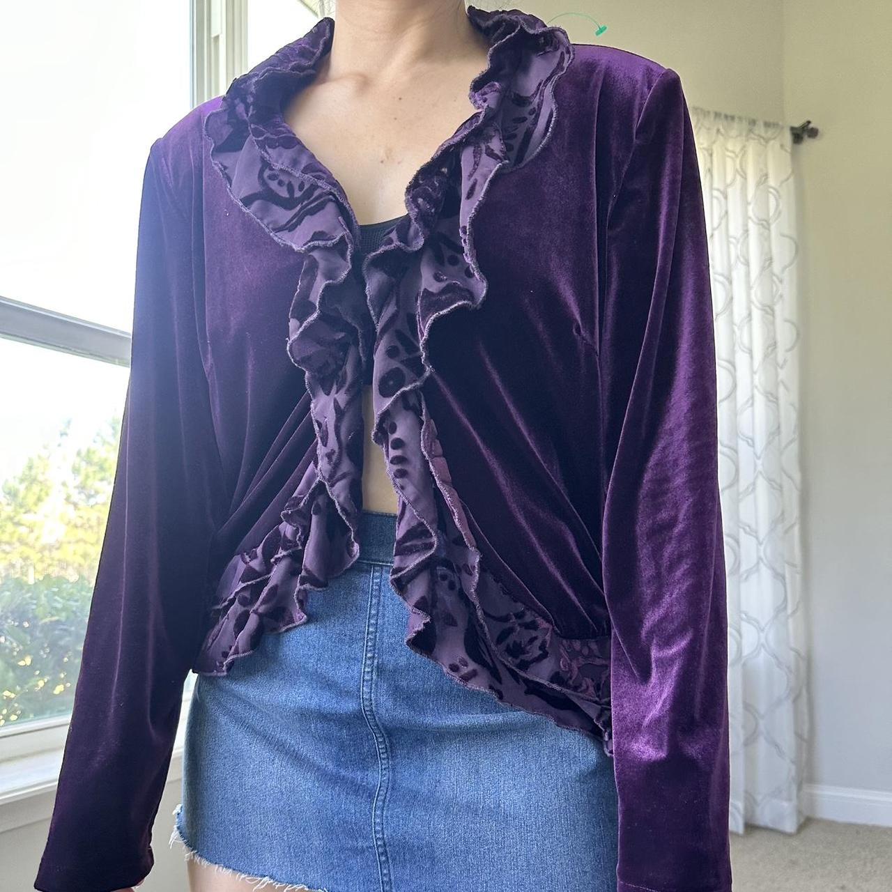MSK Women's Purple Blouse