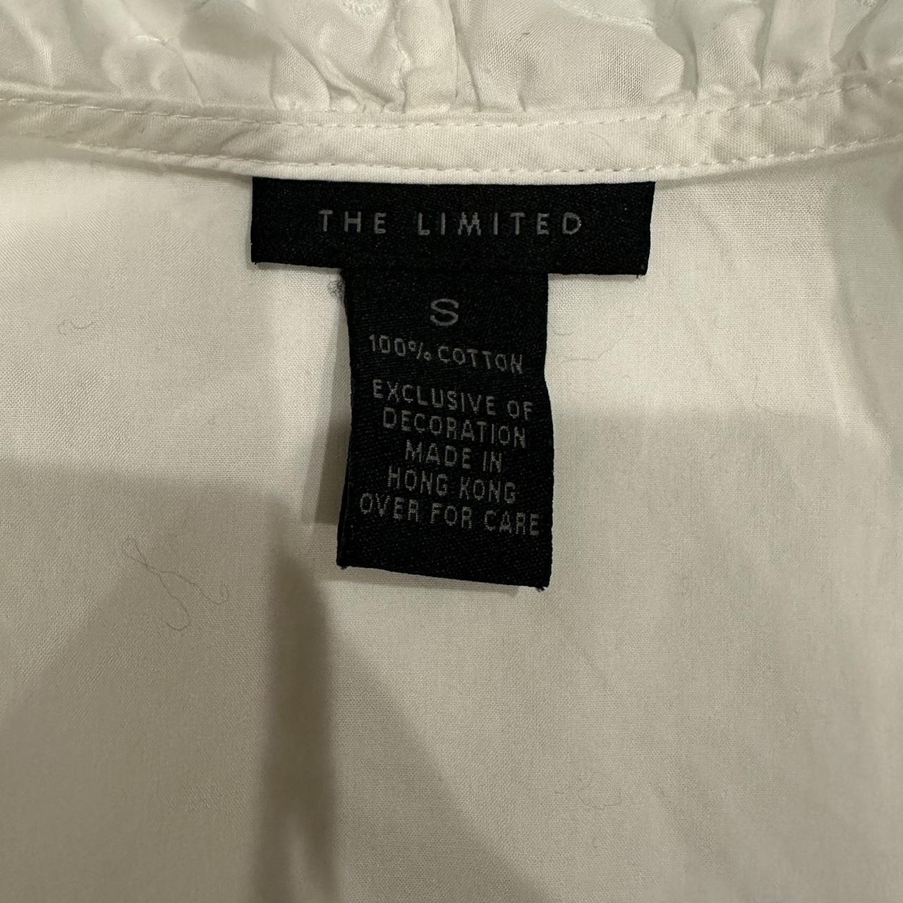 THE LIMITED Women's White Blouse