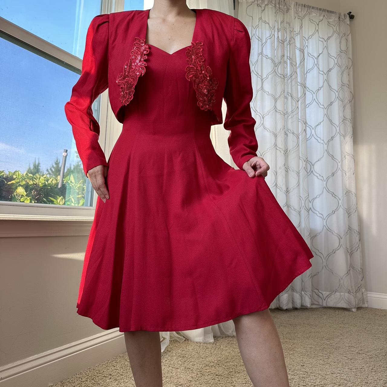 Women's Red Dress