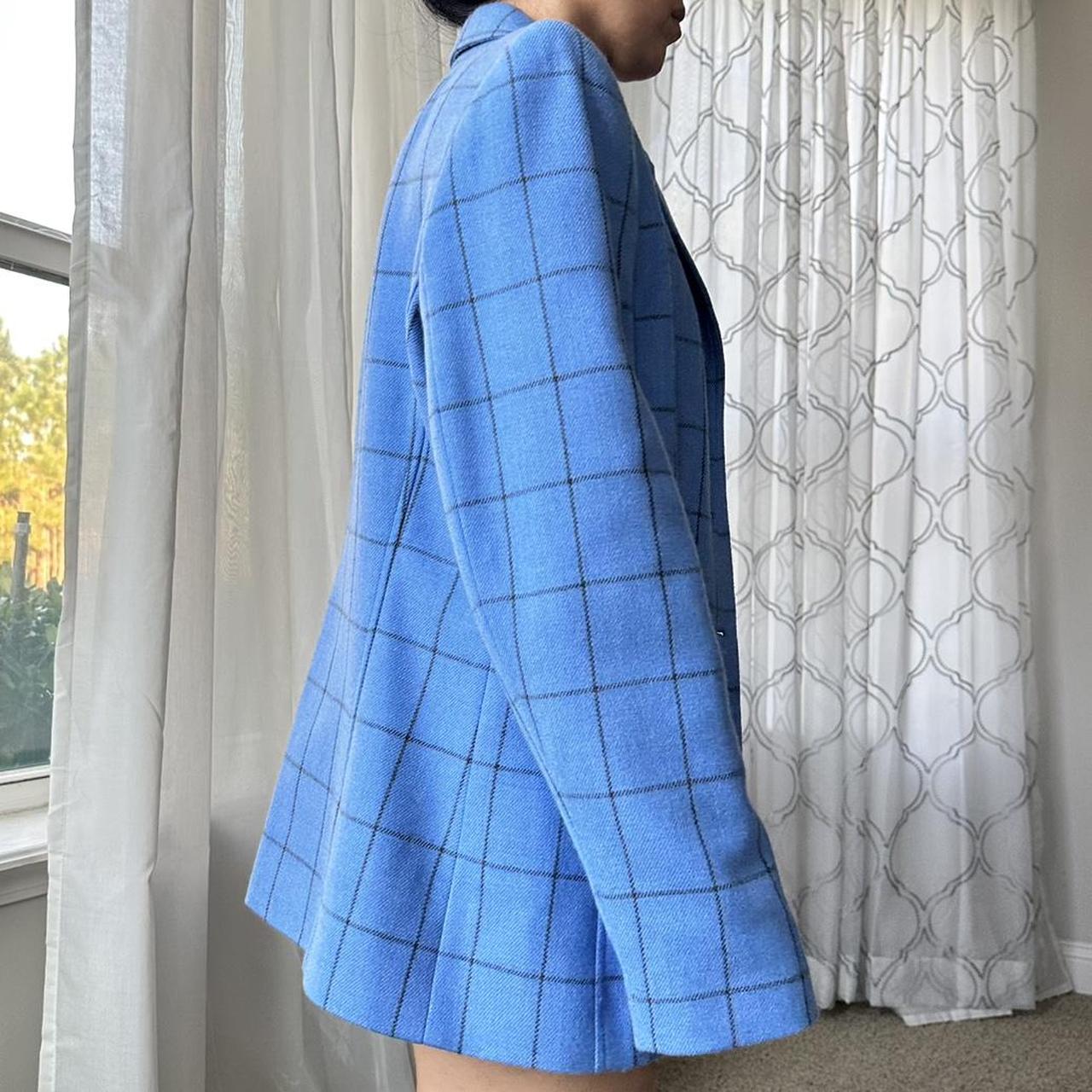 Talbots Women's Blue and Black Jacket