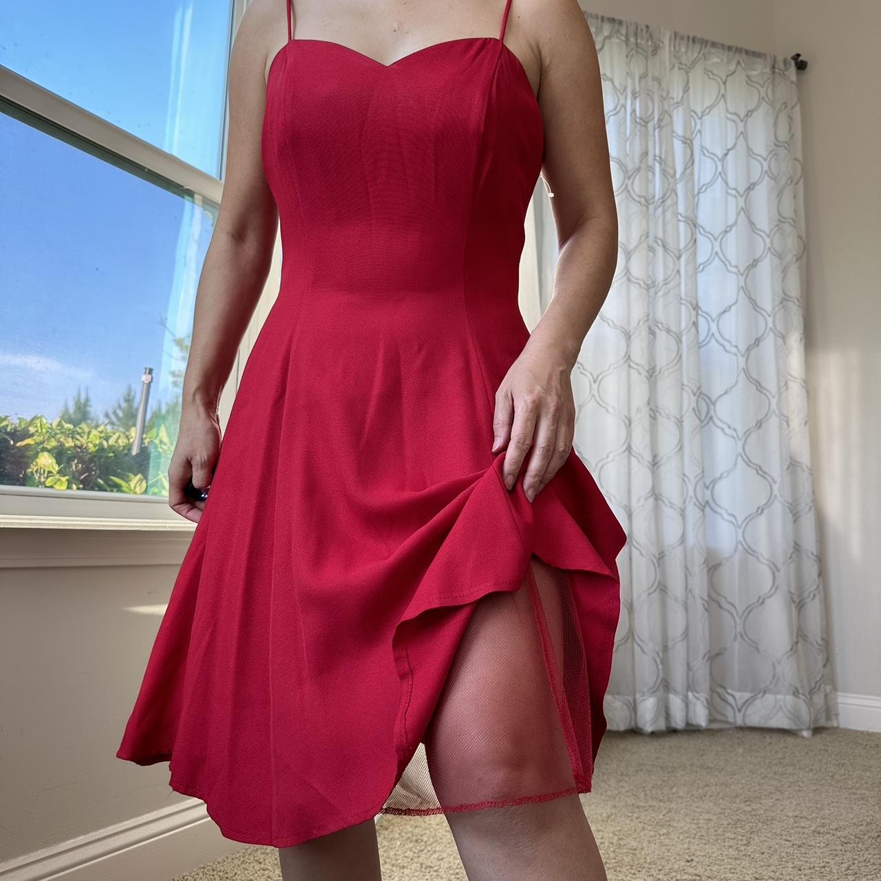 Women's Red Dress