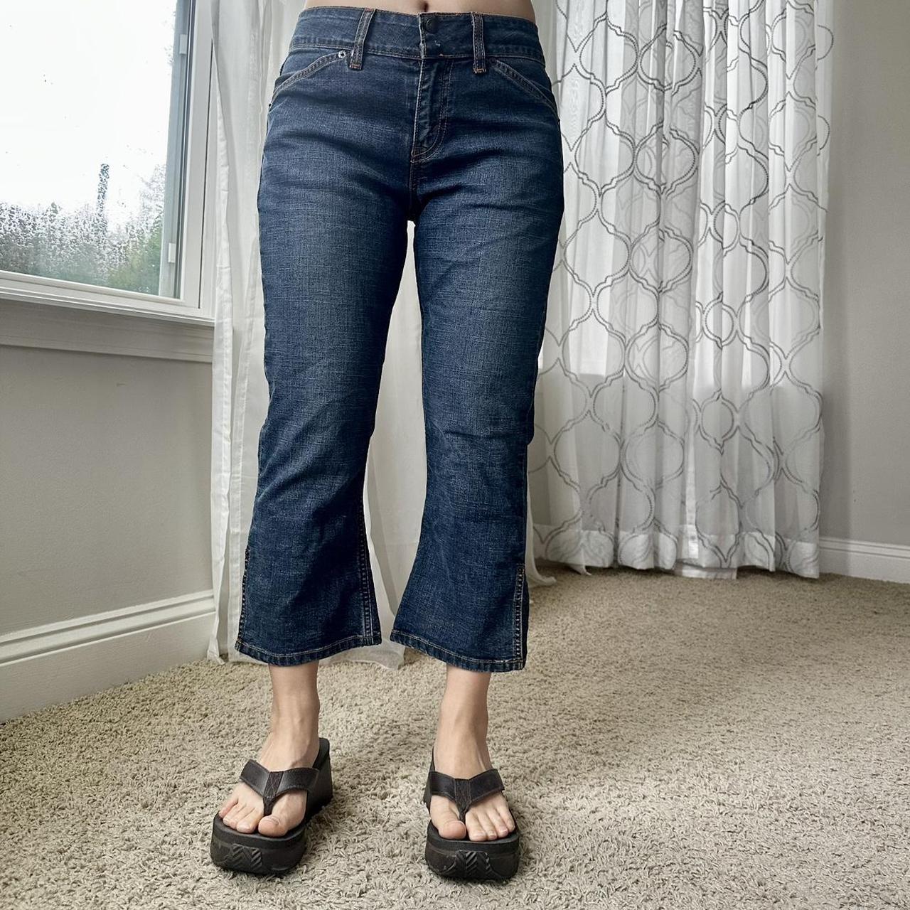 Levi's Women's Blue and Navy Jeans