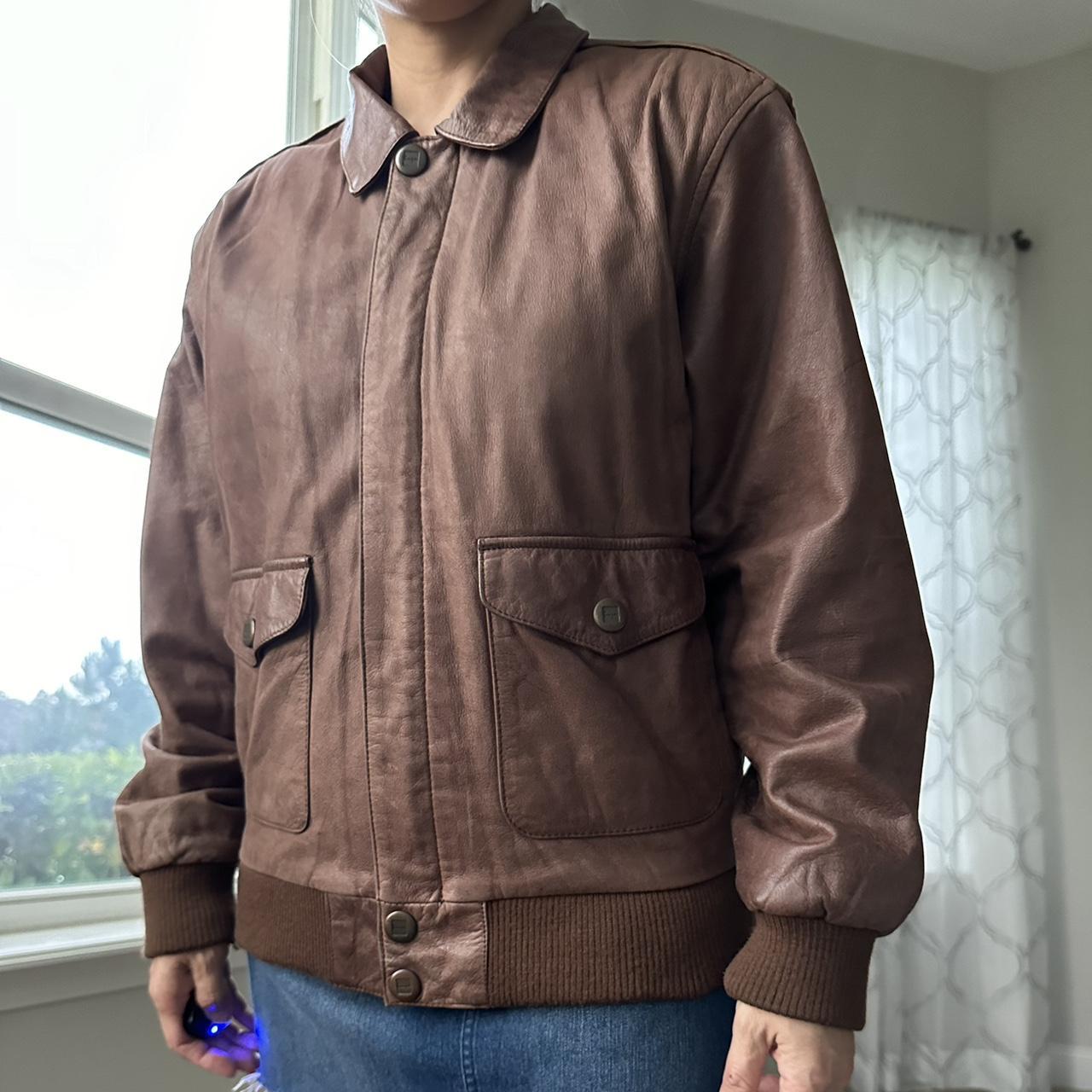 Women's Tan and Brown Jacket