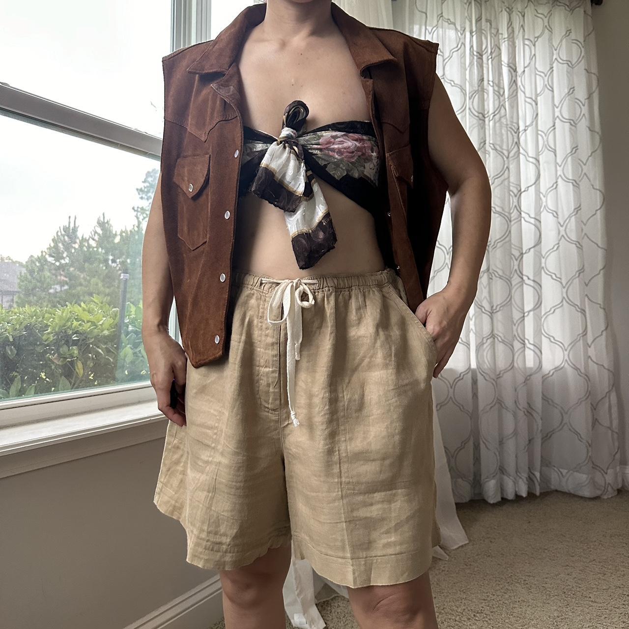 Women's Tan Gilet