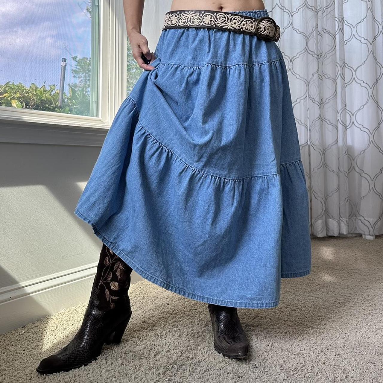 Women's Blue Skirt