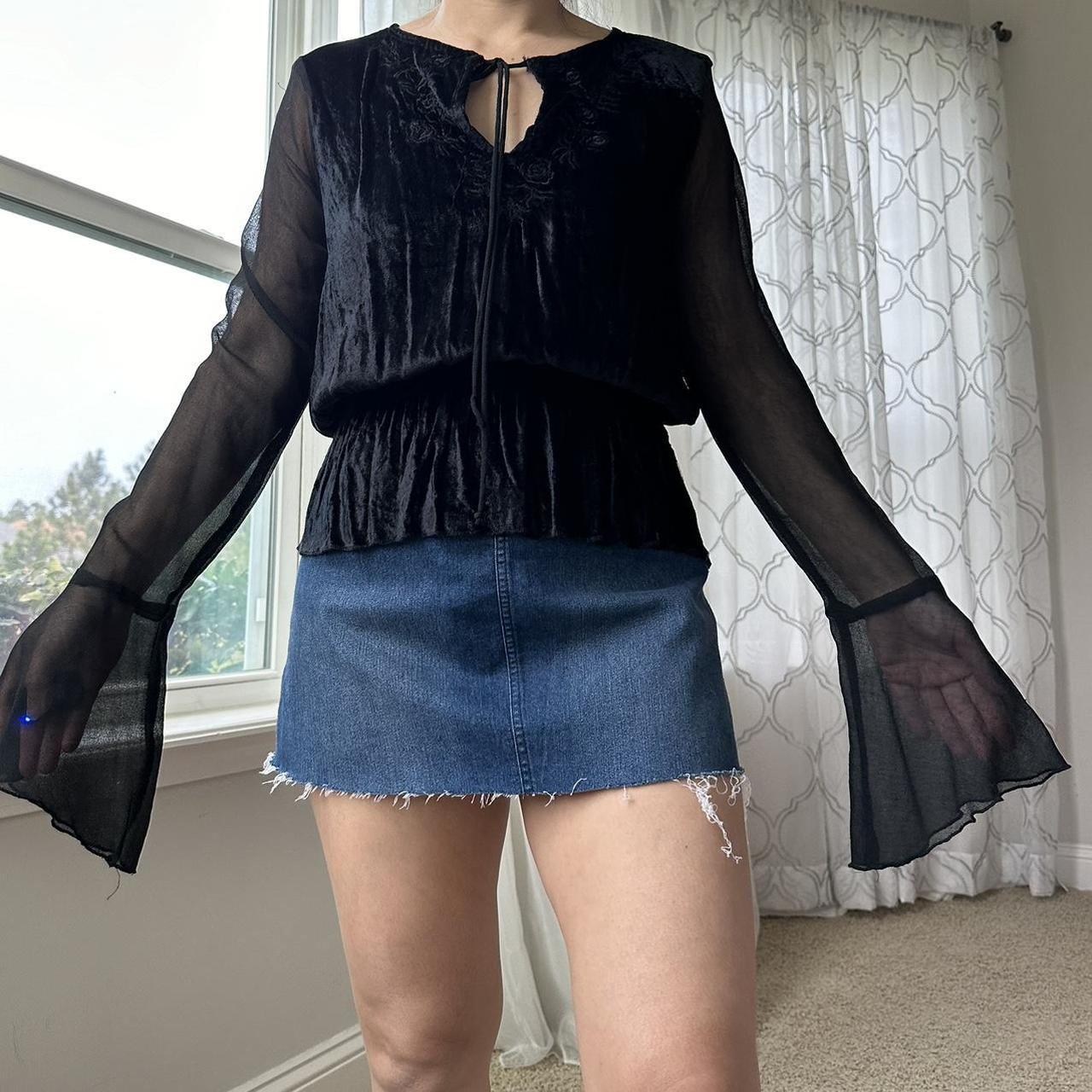 Women's Black Blouse
