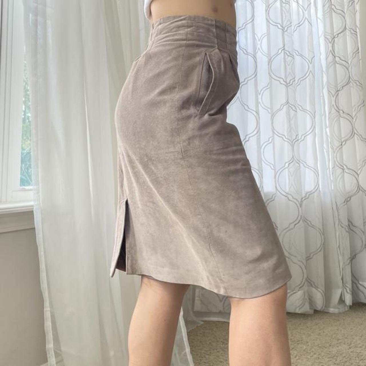 Women's Brown and Tan Skirt