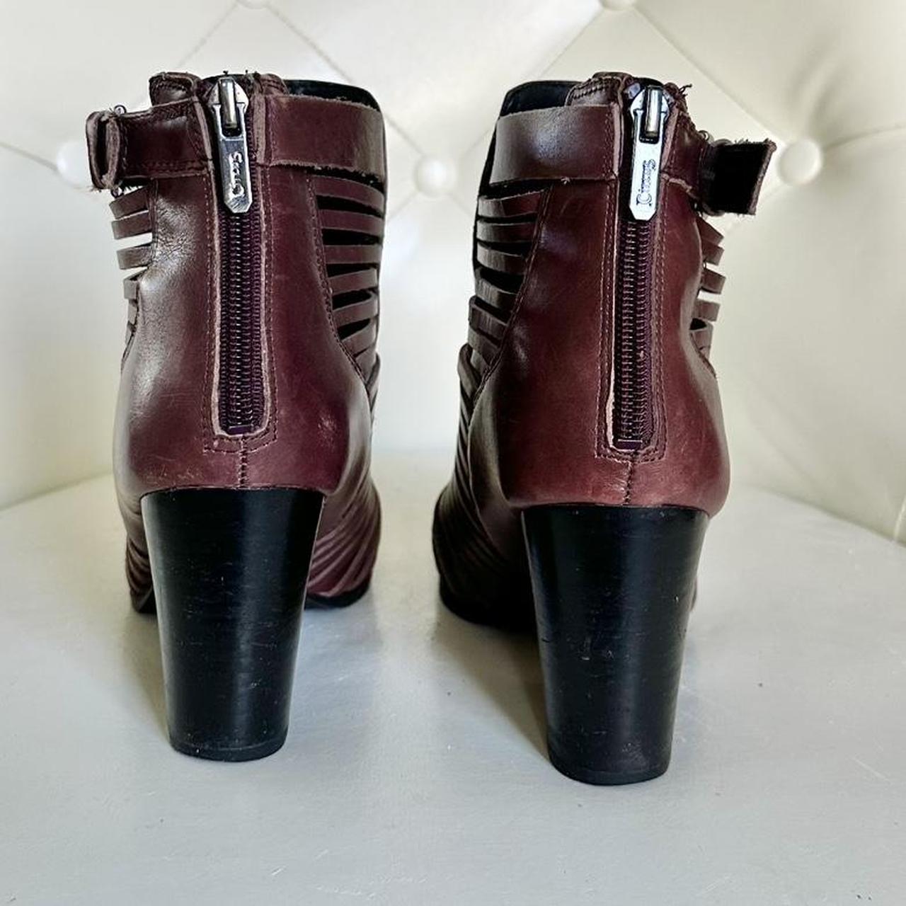 Women's Burgundy Boots