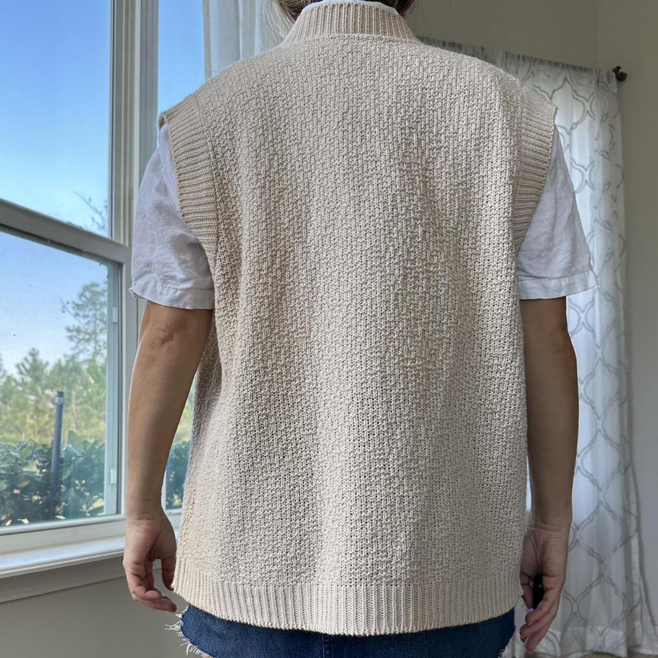 Women's Cream Gilet