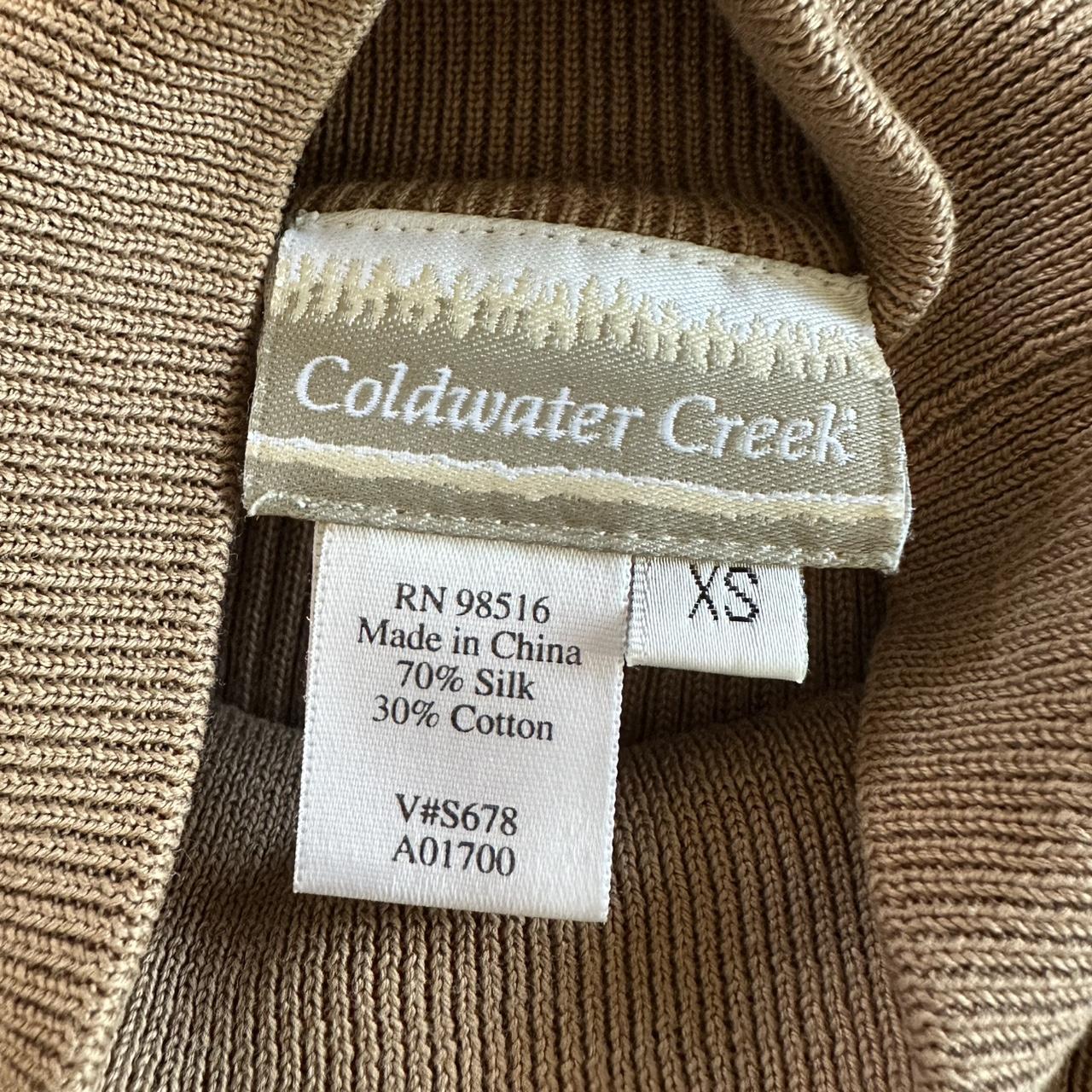 Coldwater Creek Women's Tan Vest