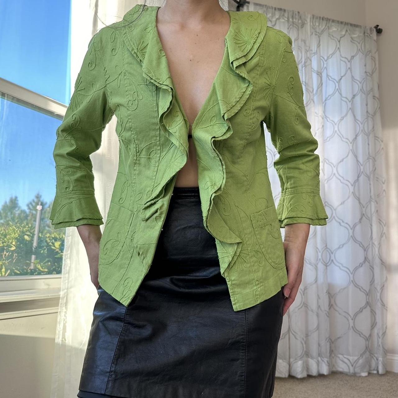 Women's Green Blouse