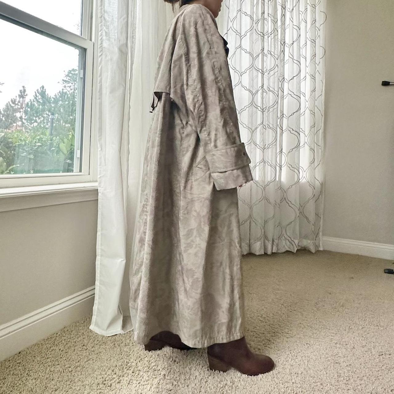 London Fog Women's Grey and Green Coat