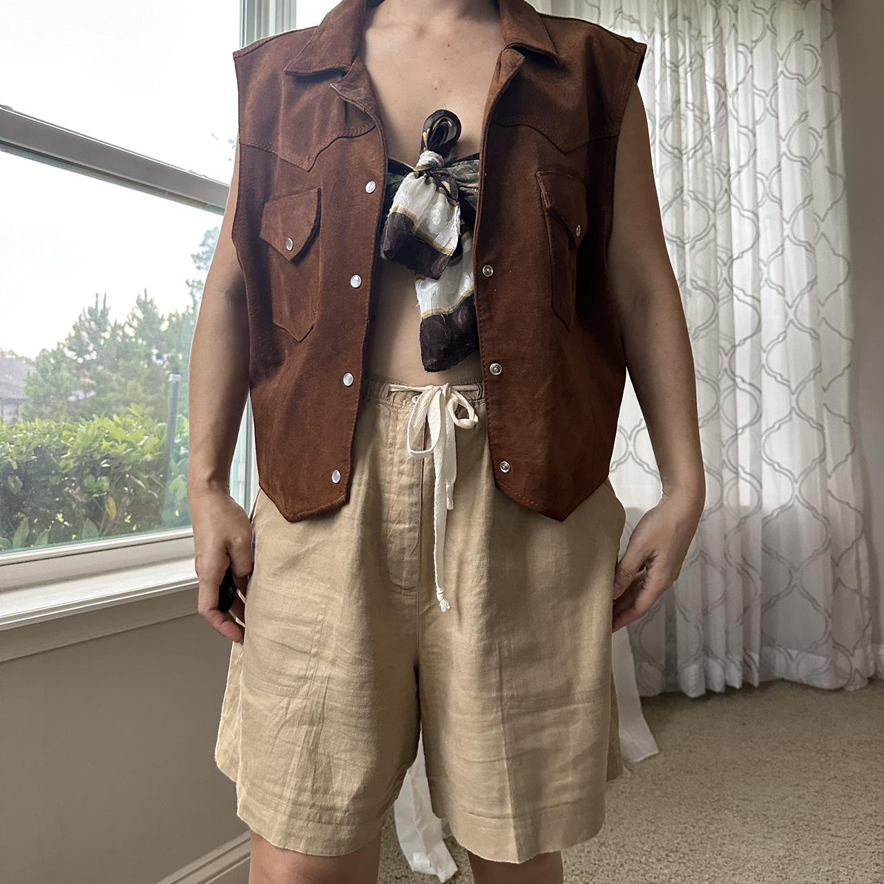 Women's Tan Gilet