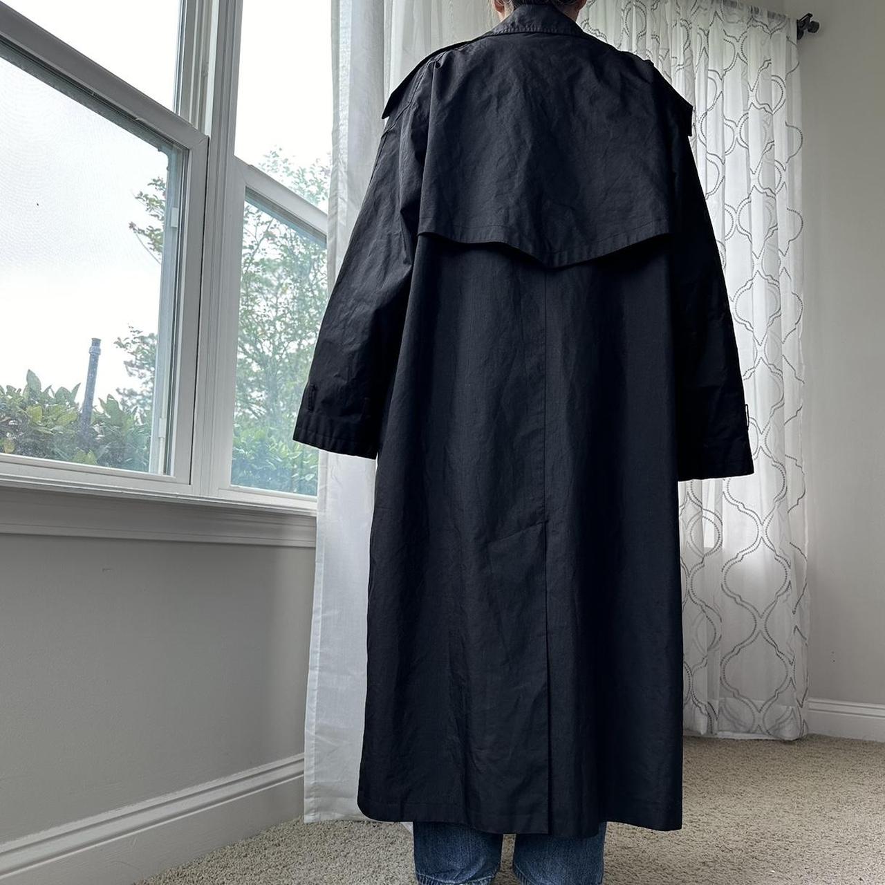 Women's Black and Grey Coat