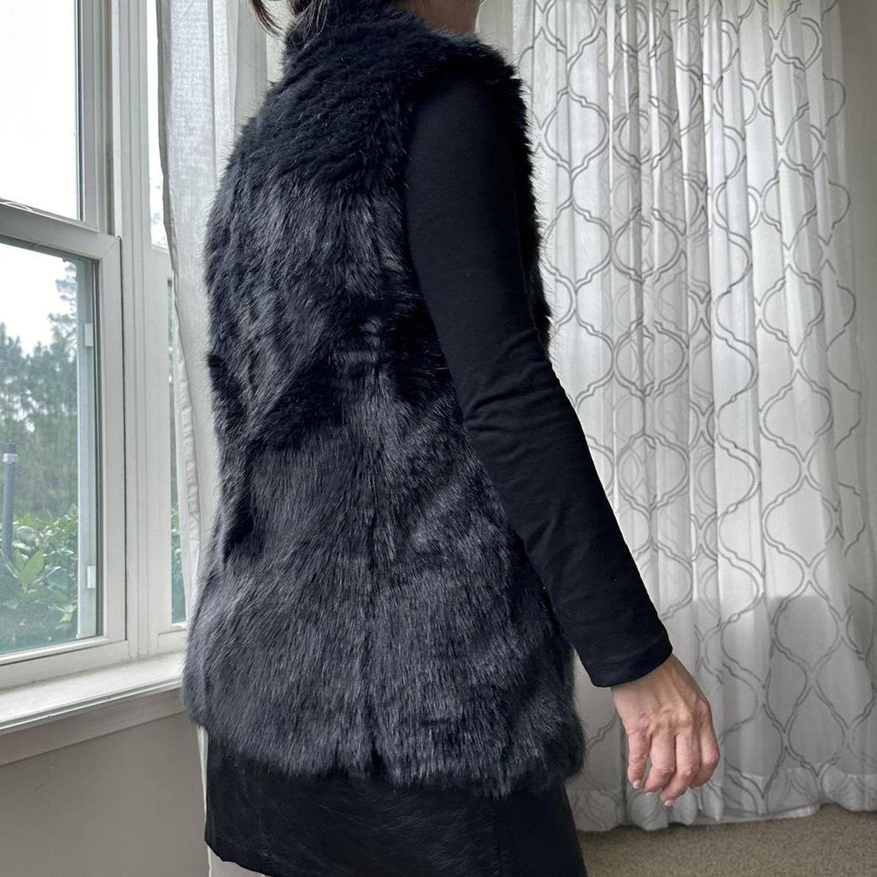 Club Monaco Women's Grey and Blue Gilet