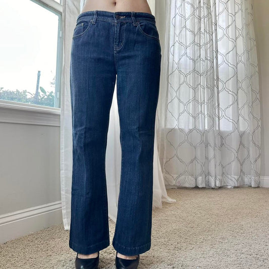 Nicole Miller Women's Navy and Blue Jeans
