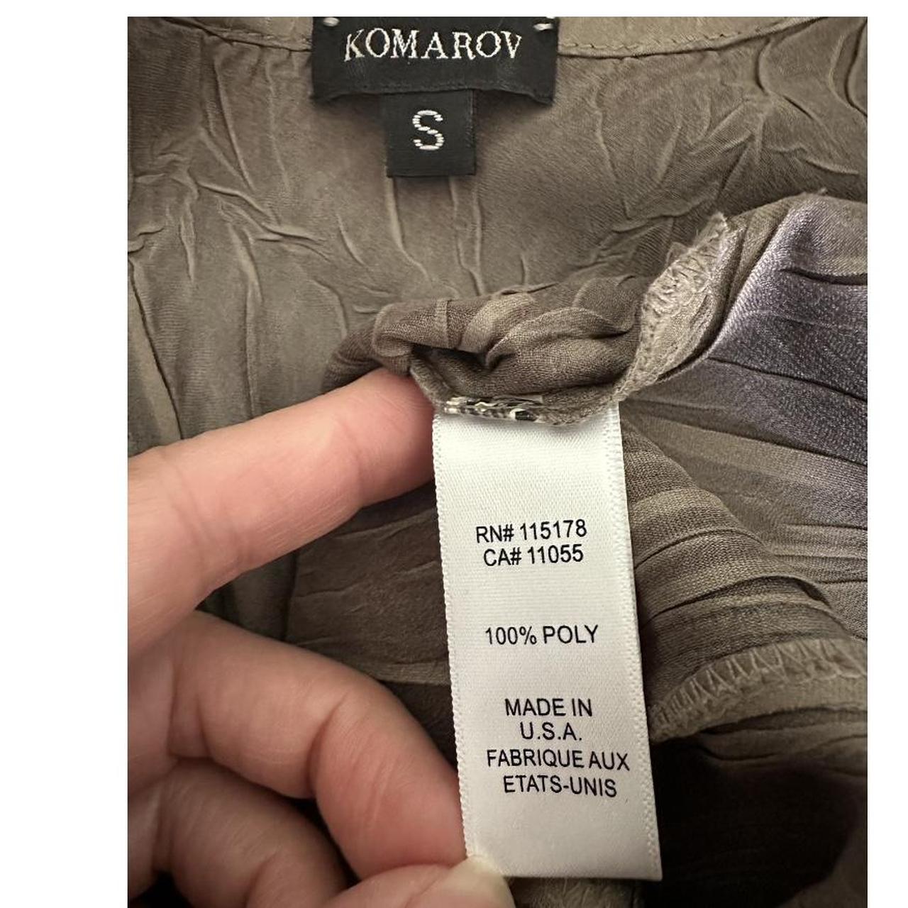 Komarov Women's Brown Shirt